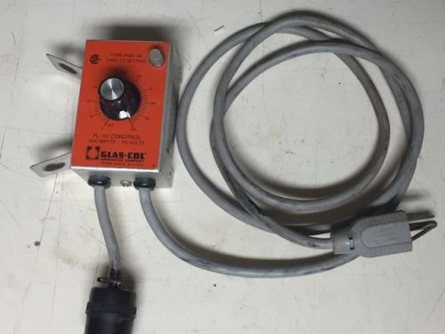Glass-Col  PL-112 Temp Controller (short power cable)
