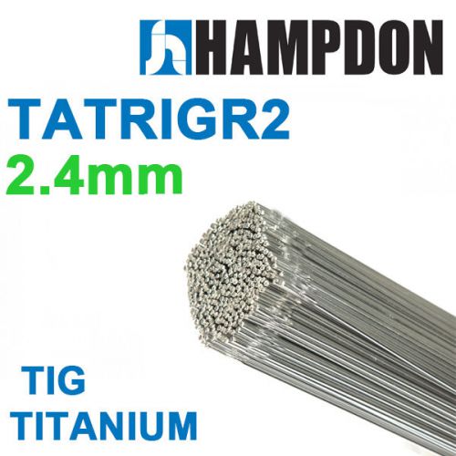 1kg Pack - 2.4mm PREMIUM Titanium TIG Filler Rods -Welding Wire Grade 2 TATRIGR2