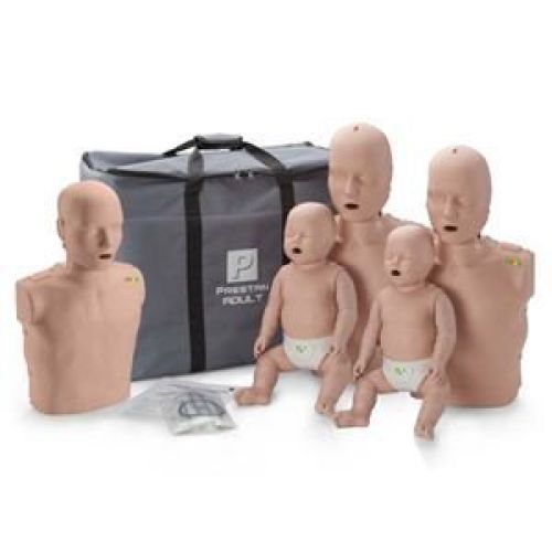 Prestan Products Prestan Family Pack of CPR Manikins (2 Adult, 1 Child, 2