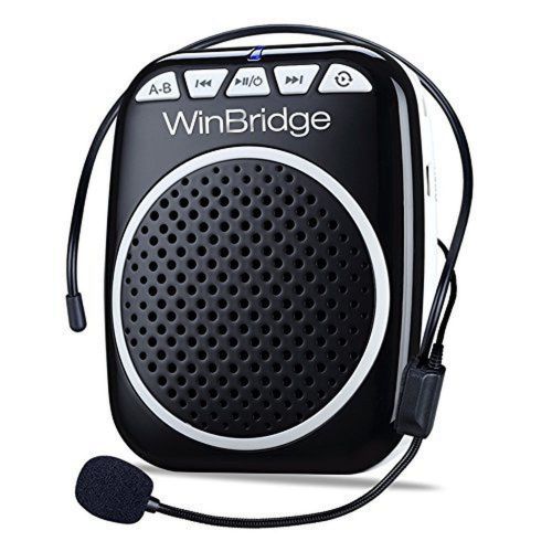WinBridge WB001 Ultralight Portable Voice Amplifier Waist Support MP3 Format ...