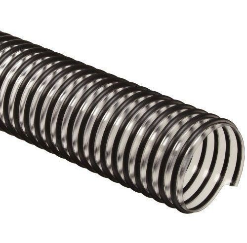 Flexaust flex-tube pv pvc duct hose, clear, 7&#034; id, 0.035&#034; wall, 25&#039; length for sale