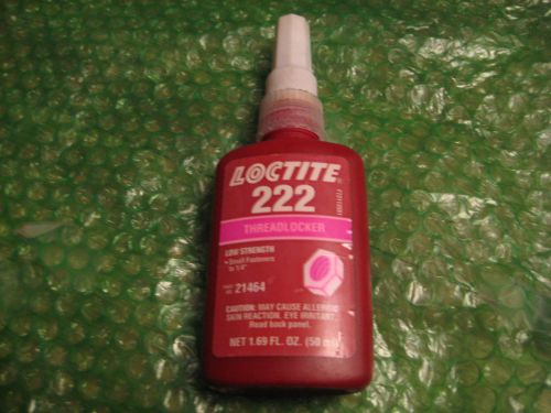 One loctite 222 threadlocker exp. date 04/16, msrp 40 $$$ for sale