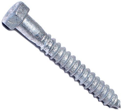 Hard-to-Find Fastener 014973150099 3/8-Inch x 3-Inch Hex Lag Screws, 50-Piece