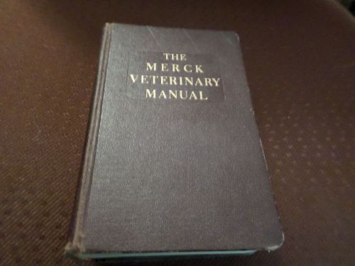 The Merck Veterinary Manual 1955