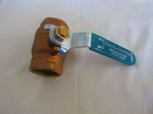 Smith-cooper 8170 series brass ball valve new for sale