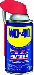 WD-40 Multi-Purpose Lubricant with Smart Straw Spray 8 oz (Pack of 4)