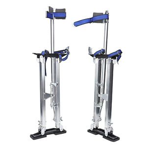 Silver Aluminum Drywall Stilts Adjustable for Painting Painter Taping Silver