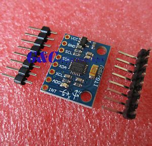 2PCS MPU-6050 MPU6050 3 Axis gyroscope+acce lerometer module(3V-5V) For Arduino