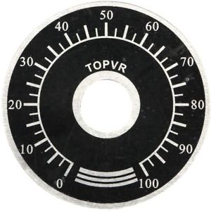 5 PCS Potentiometer Knurled Knobs Potentiometer Knob Volume Control Cap+Digital