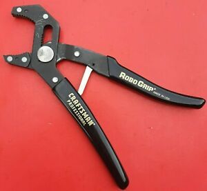 Vintage CRAFTSMAN Professional 9&#034; Robo-Grip Pliers 45029 Made in USA