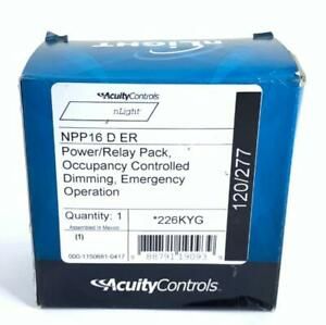 Acuity Controls NPP16 D ER Power/Relay Pack Occupancy Controlled Dimming