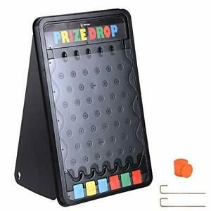 WinSpin 30&#034; Prize Drop Plinko Board Disk Drop Game Customizable 6 Slots with 10