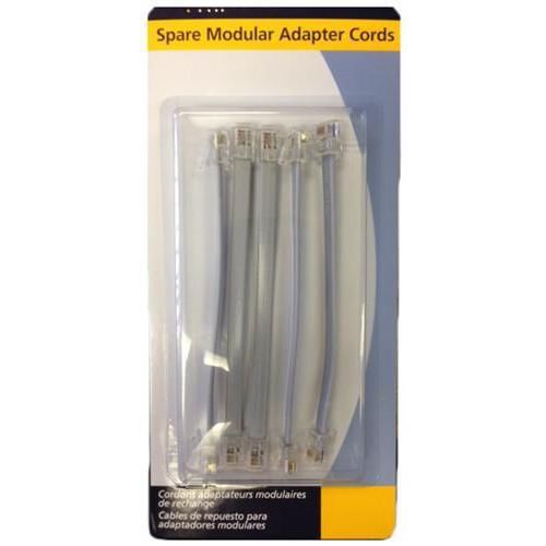Fluke networks 10200-000 mod adapt cords 4/6w,6inch, 5p for sale
