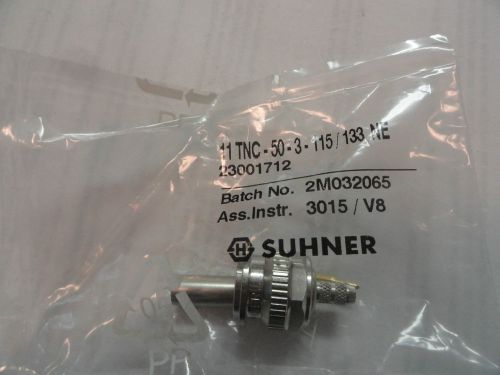 Huber &amp; Suhner Coaxial Cable Plug, 11 TNC-50-3-115/133_NE