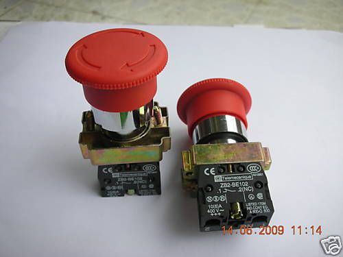 200,Telemecanique ZB2-BE102 Emergency Stop N/C Switch,FREE / DHL
