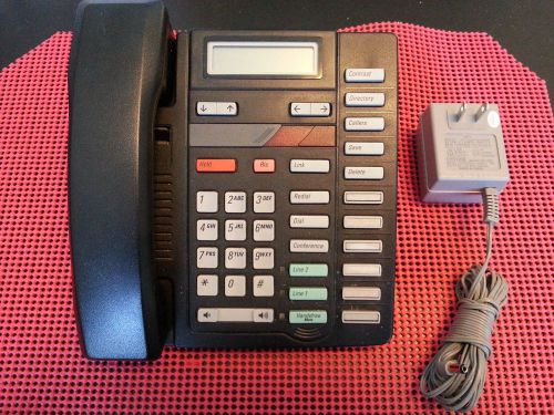 NOT working - 2 Phone Line-Nortel Meridian M9417 Phone- Hearing AID Compatible