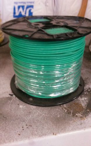 500 Ft. Electrical Wire, Green, #12 THHN Stranded on spool, UL