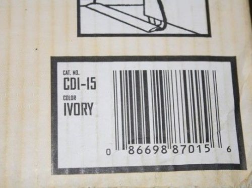 WIREMOLD LEGRAND CDI-15 15&#039; IVORY CORDUCT CORD PROTECTOR NIB! LOT OF (5) BOXES