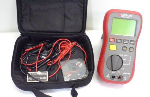 Amprobe amb-45 insulation resistance tester w/ case for sale