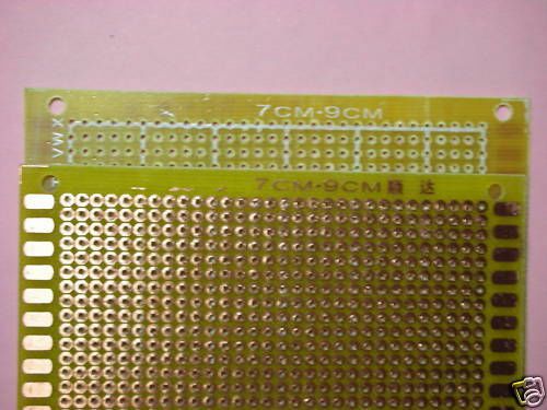 10PCS, Printed Circuit Board PCB  Fibre Glass 9x7cm