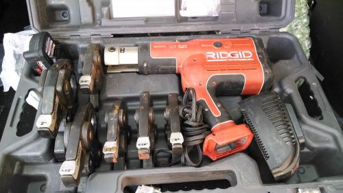 RIDGID PROPRESS RP330 HYDRAULIC CORDLESS CRIMPER W/JAWS AND MORE NICE SHAPE!!!