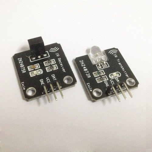 Digital 38khz ir receiver &amp; ir transmitter sensor kit for arduino compatible for sale