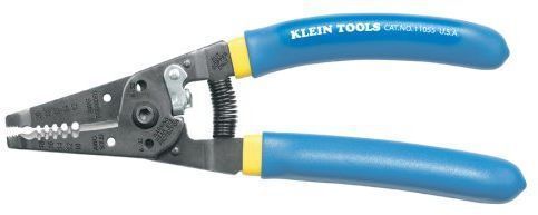 Tools Tools Kurve Wire Stripper/cutter Blue With Yellow Stripe Ga. 11055