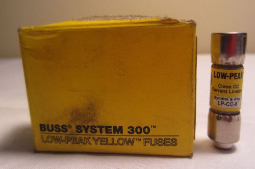 Box Of 8 Cooper Bussmann Buss LP-CC-8 LP CC 8 600V 8 Amp Fuses