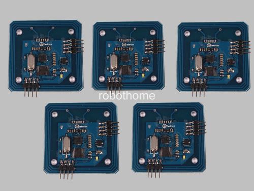 5pcs mifare rc522 13.56mhz rfid module for arduino &amp; raspberry pi brand new for sale