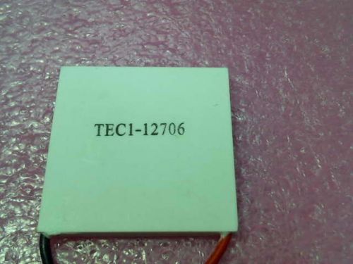 12v 60w tec1-12706 heatsink thermoelectric cooler peltier plate module for sale