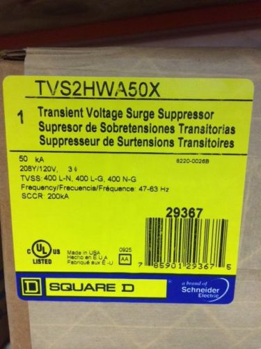 New Square D Transient Voltage Surge Suppressor TVS2HWA50X