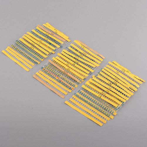 Total 600pcs 1% metal film resistor bag resistance assortment each 20pcs for sale