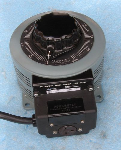 Superior electric 3pn236b powerstat variable transformer for sale