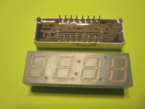 MSQC4911C(High Efficiency,0.4 inch (10.2mm) 4 Digit CLOCK STICK DISPLAY)