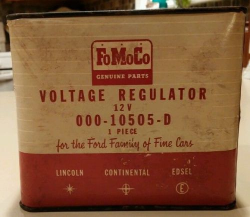 Voltage regulator FoMoCo genuine parts ford family of fine cars 1940s-1960