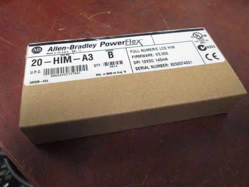 Allen-bradley powerflex 70/700 keypad 20-him-a3 full numeric lcd him new surplus for sale