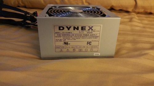 Dynex DX-400WPS FAN CONTROLLED ATX12V 400 Watt power Supply