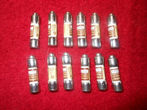 LIKE NEW Bussmann Limitron KTK-R-15 Current Limiting Fuse LOT OF 12 NO RESERVE!