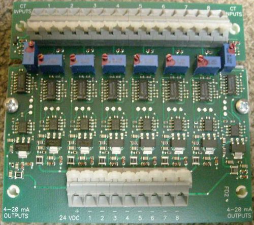 2x Minco TT370 8-CH Signal Conditioner Circuit Current Transformer/Process Contr