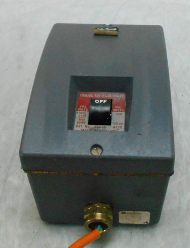Cutler-hammer 68423 h200 transformer switch fuse unit, used, warranty for sale