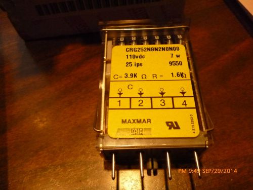 Maxmar 6 digit , P/N CRG252N8N2N0N00 counter, 110 V., 7 watt