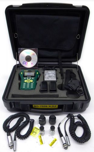 Entek ird enpac 1200a data collector w offroute and 2-channel includes 4 sensors for sale