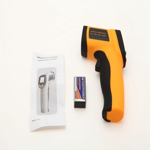 Non-contract temperature gun ir infrared digital thermometer w/ laser handheld for sale