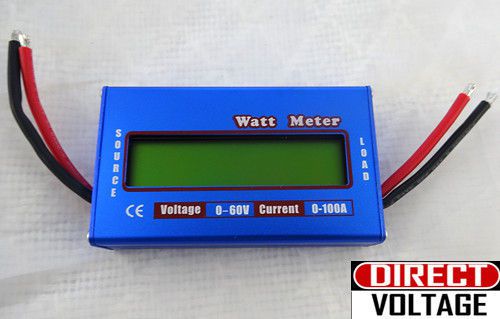 Digital watt meter, 60v/100a  battery checker, voltage, current &amp; power analyzer for sale