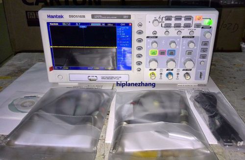 Digital 100mhz 2-channel oscilloscope 1gs/s usb high-resolution 800x480 dso5102b for sale