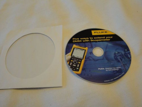 FLUKE FIVE WAYS TO EXTEND YOUR DMM WITH SCOPEMETER CD-ROM 01/2011