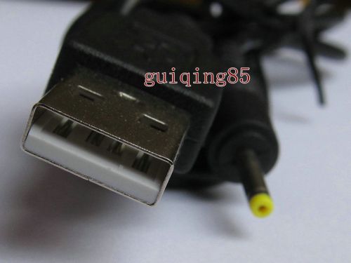 Usb a 2.0 power supply charging cable to dc tip 2.5x0.7mm plug connector cord for sale