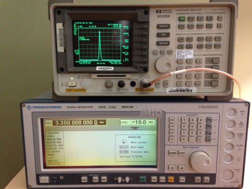Rohde &amp; Schwarz SMIQ03B 3.3 GHz Signal Generator Opt. B11, B12, B19, B20