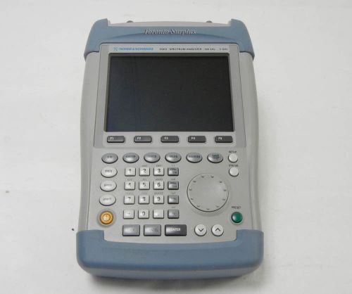 Rohde &amp; schwarz handheld spectrum analyzer fsh3 1145.5850.23, 100 khz to 3 ghz, for sale