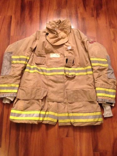 Firefighter turnout / bunker gear coat globe g-extreme 48-c x 35-l guc 2006 for sale
